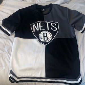 NBA Black and Gray Nets Jersey